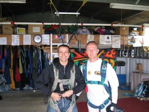 Skydive Auckland with Davide